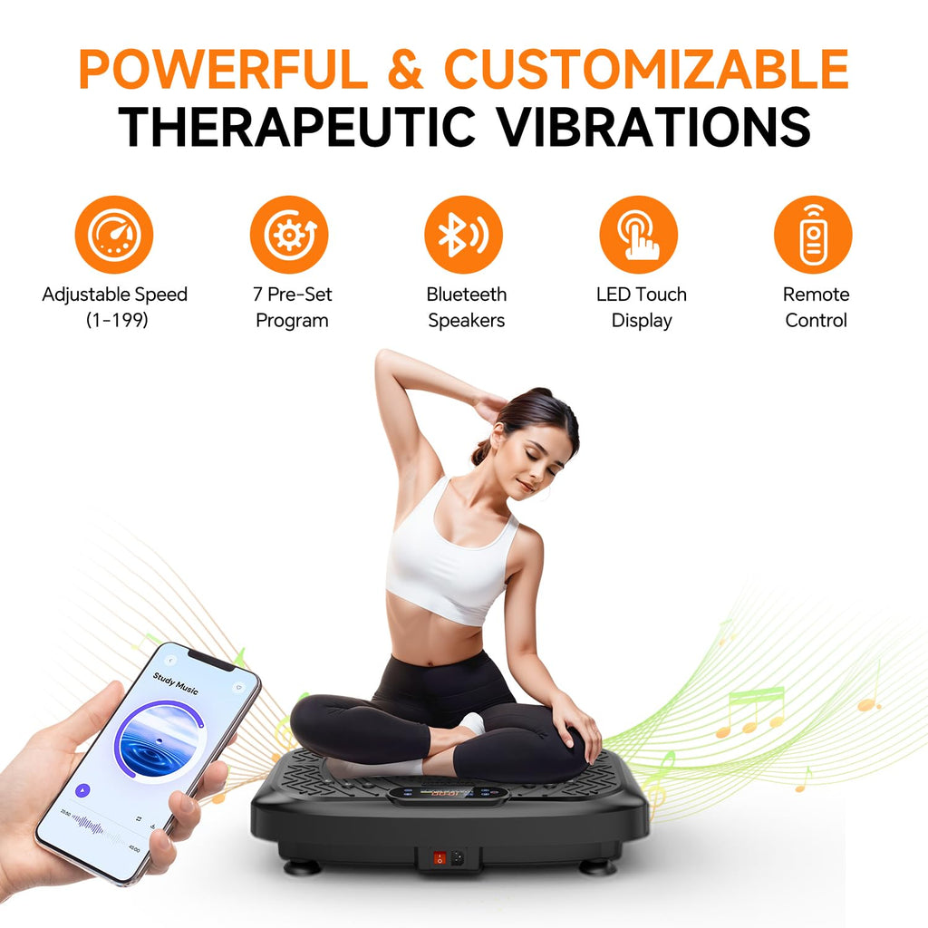 Vibration Plate 450LB Capacity Z4493