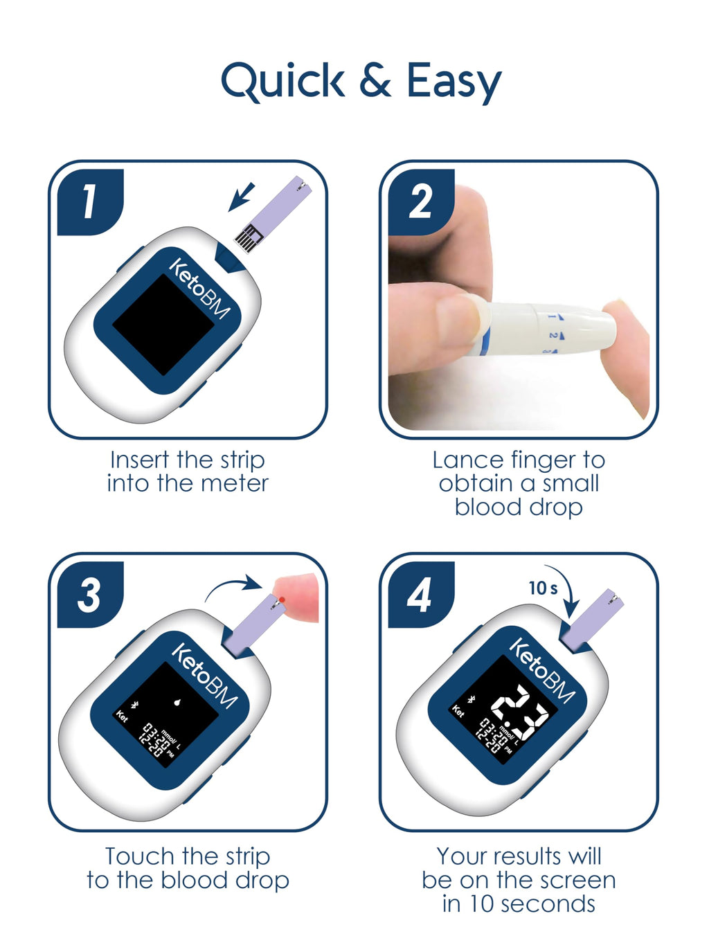 Blood Glucose & Ketone Monitoring System Starter Kit X34811
