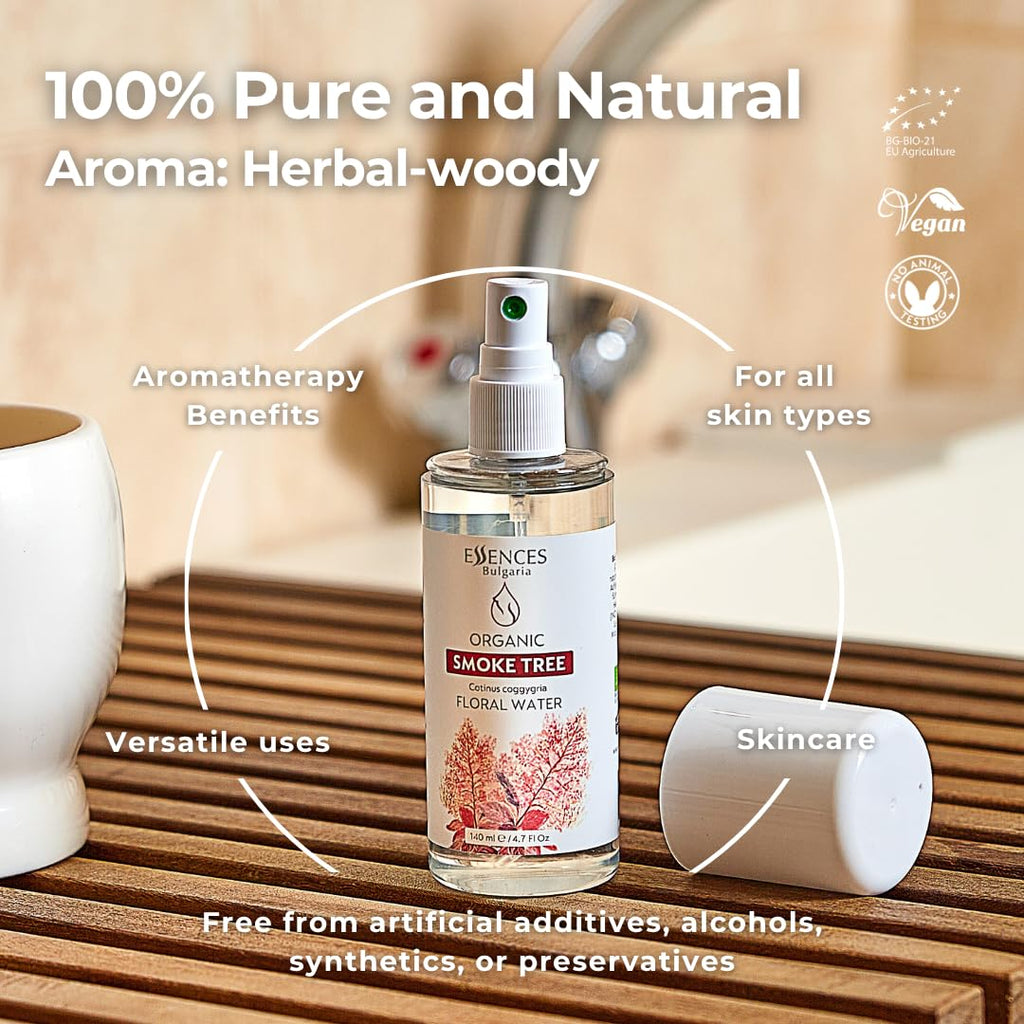 Organic Smoke Tree Floral Water 8.5 Fl Oz E726111