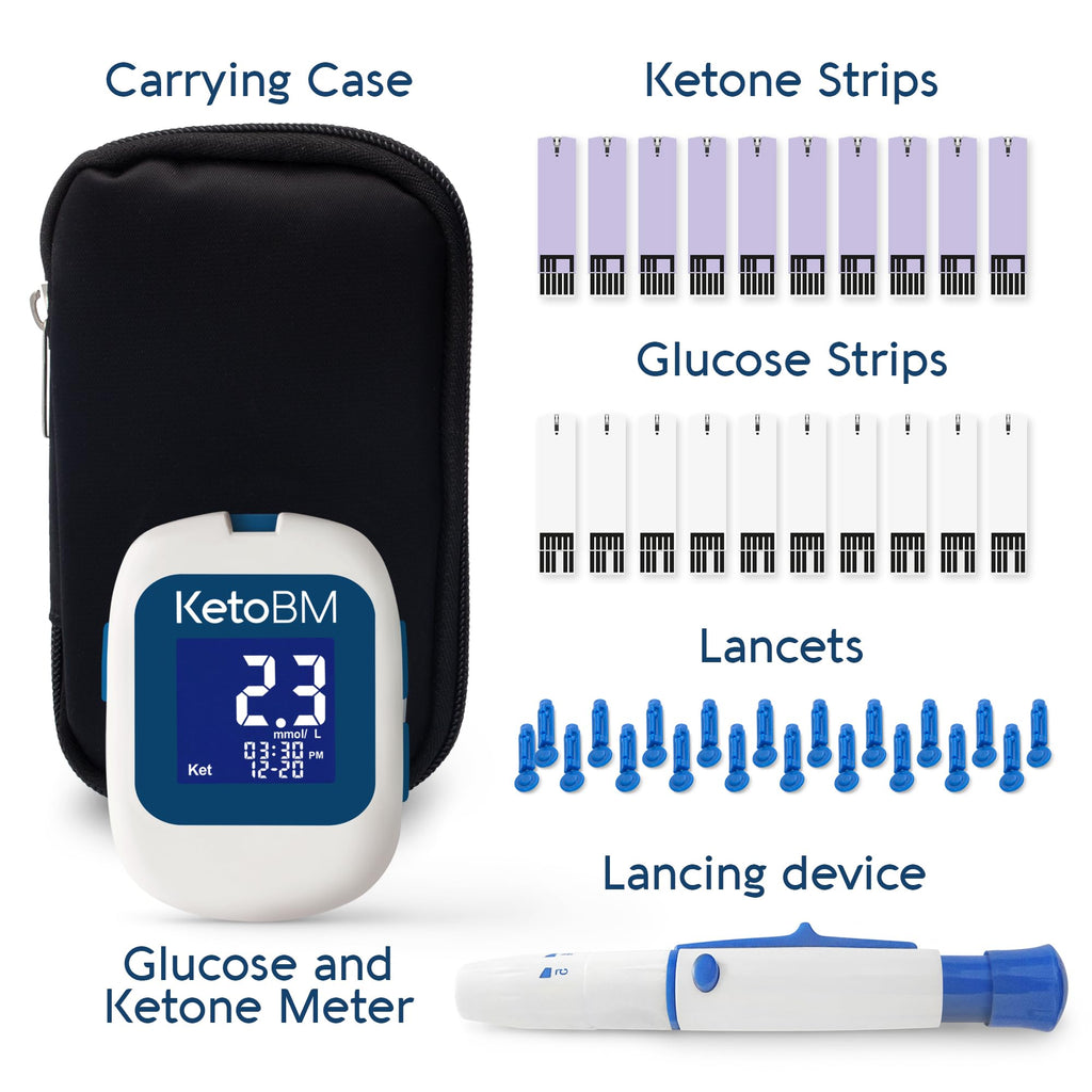 Blood Glucose & Ketone Monitoring System Starter Kit X34811