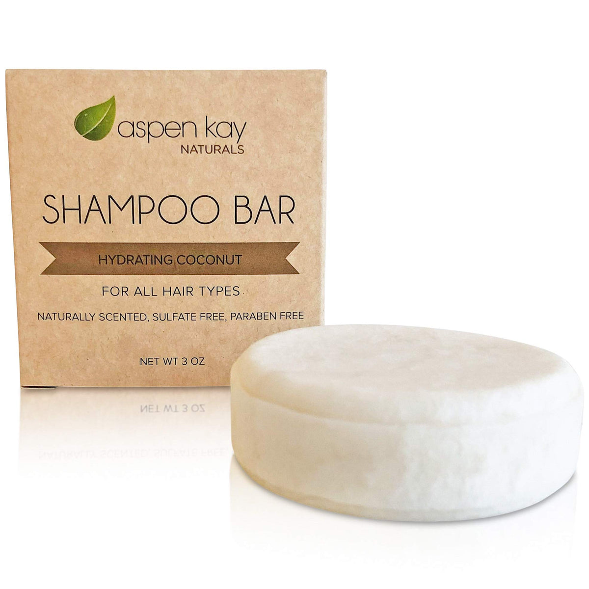 Coconut Shampoo & Conditioner Bar With Mini Soap Dish I81647