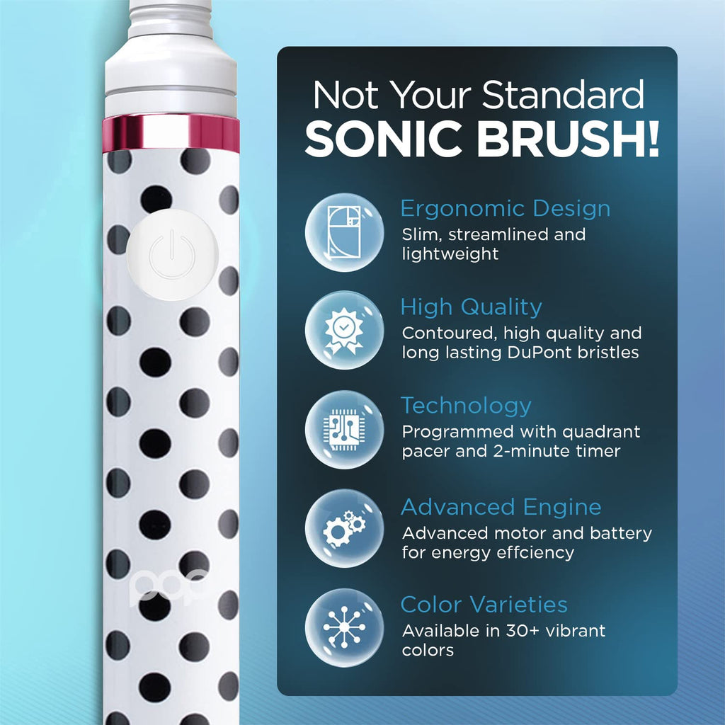 Electric Toothbrush with 2 Replacement Heads Y447853