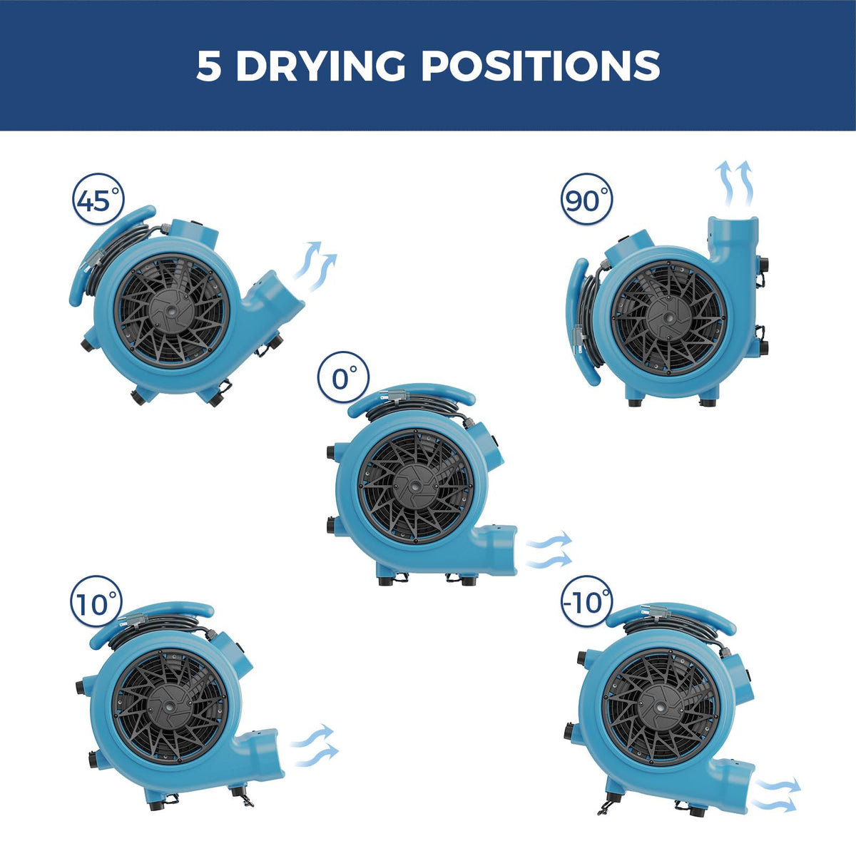 3 Speed Floor Drying Fan K585
