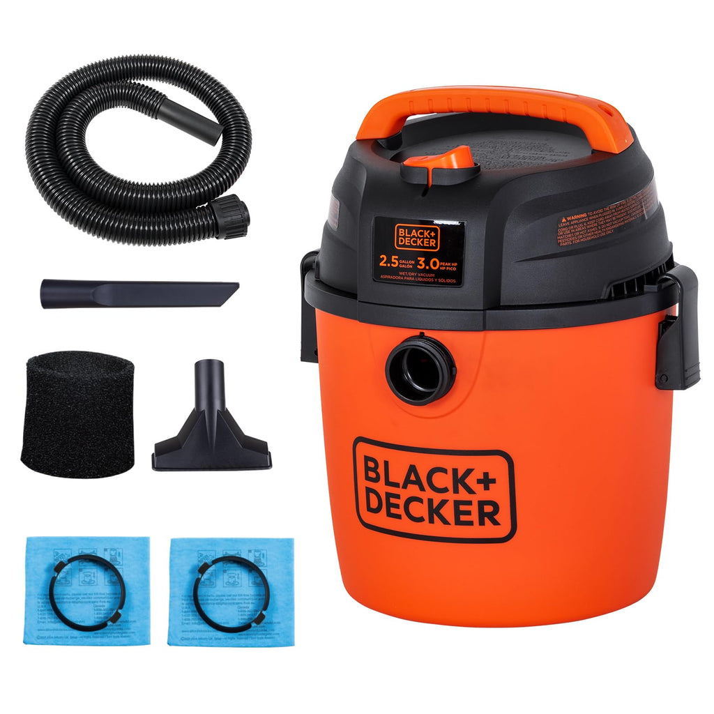 2.5 Gallon Wet Dry Shop Vacuum U982