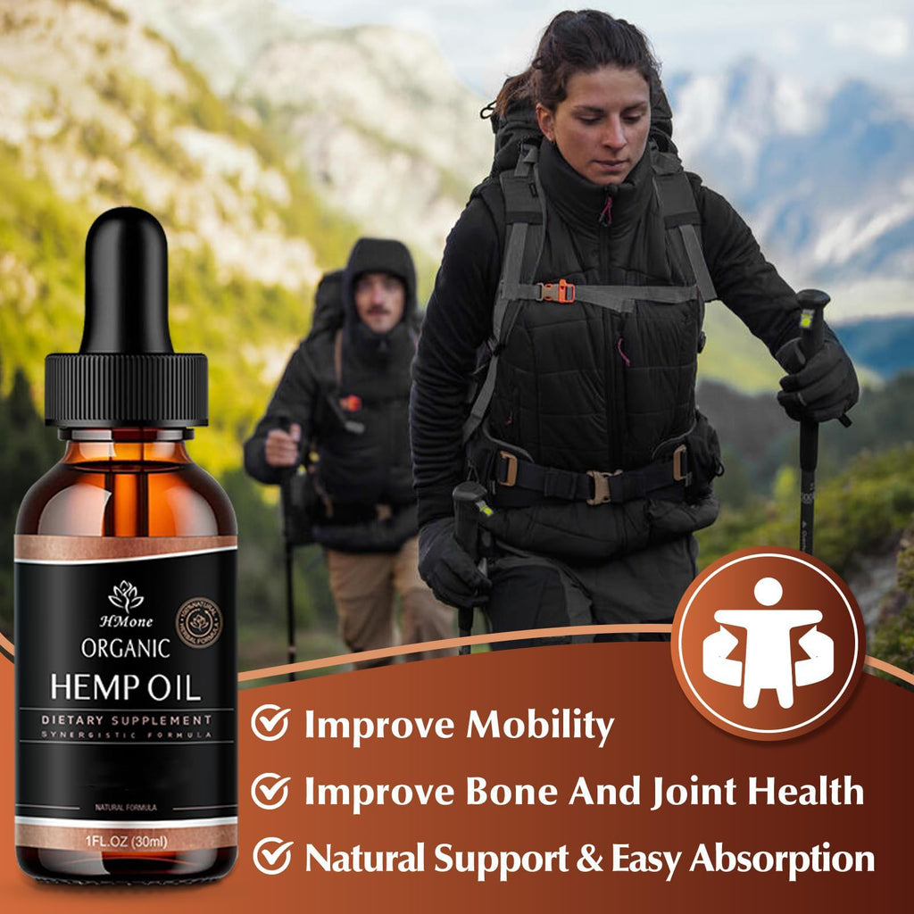 Hemp Oil 4 Packs CO2 Extract Drops E4515