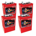 6V SLA Deep Cycle Batteries 4-Pack Y61983