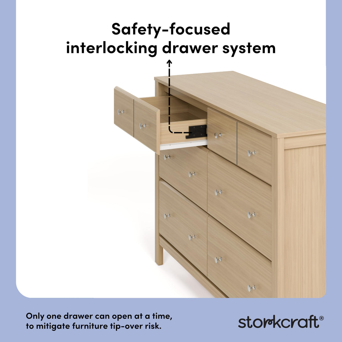 6 Drawer Dresser C7365