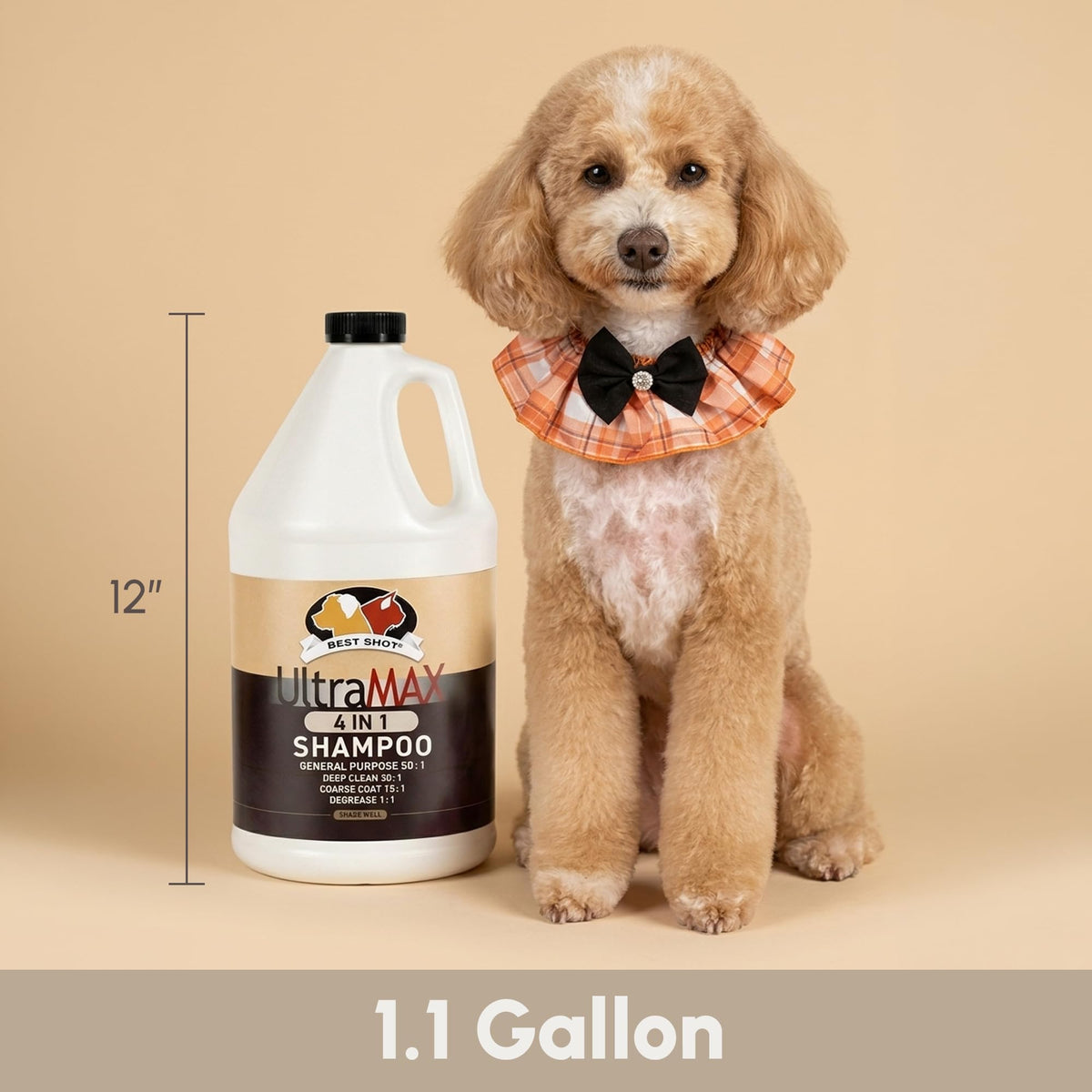 4-in-1 Pet Shampoo 1.1 Gallon W5575