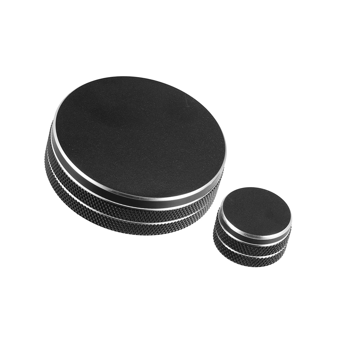 Black Multimedia Volume Knob Caps Decals Stickers Covers F810495