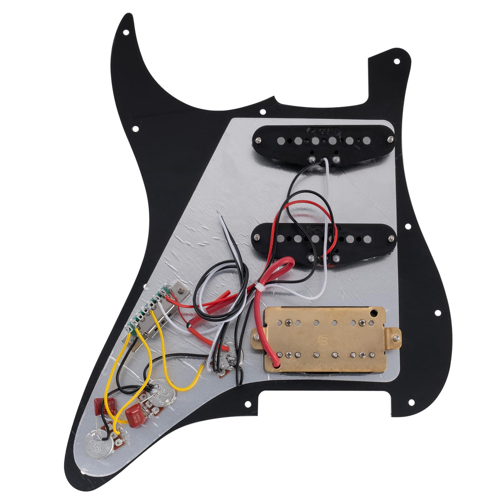 Black Pre-wired HSS Pickguard Set I468869