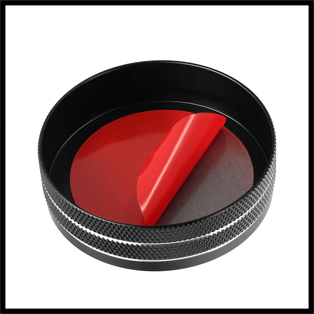 Black Multimedia Volume Knob Caps Decals Stickers Covers F810495