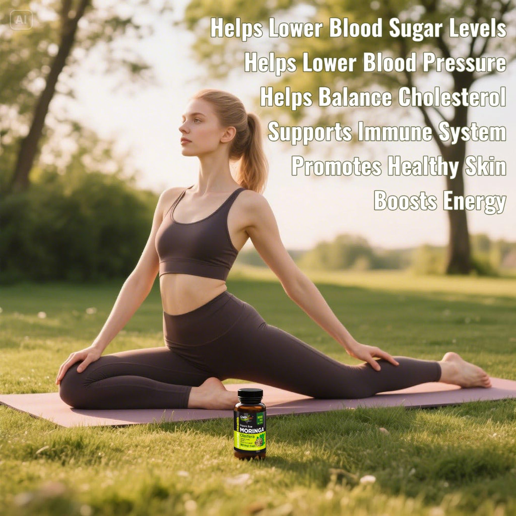 Organic Moringa Capsules 1000mg P753