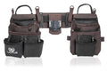 Top Grain Leather Tool Belt 18 Pockets H4761