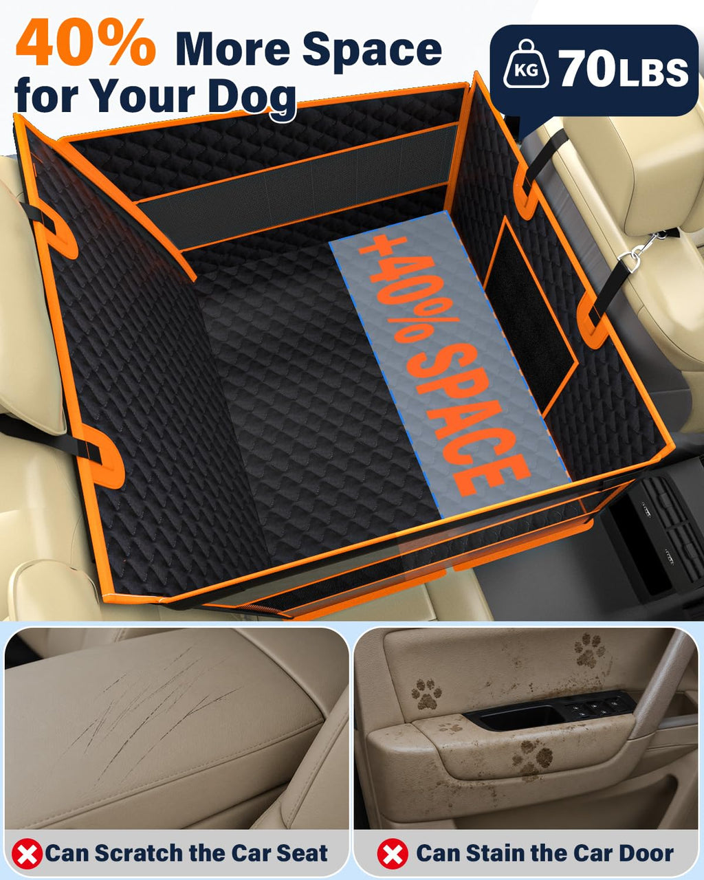 Dog Car Seat for Large Dogs V33389