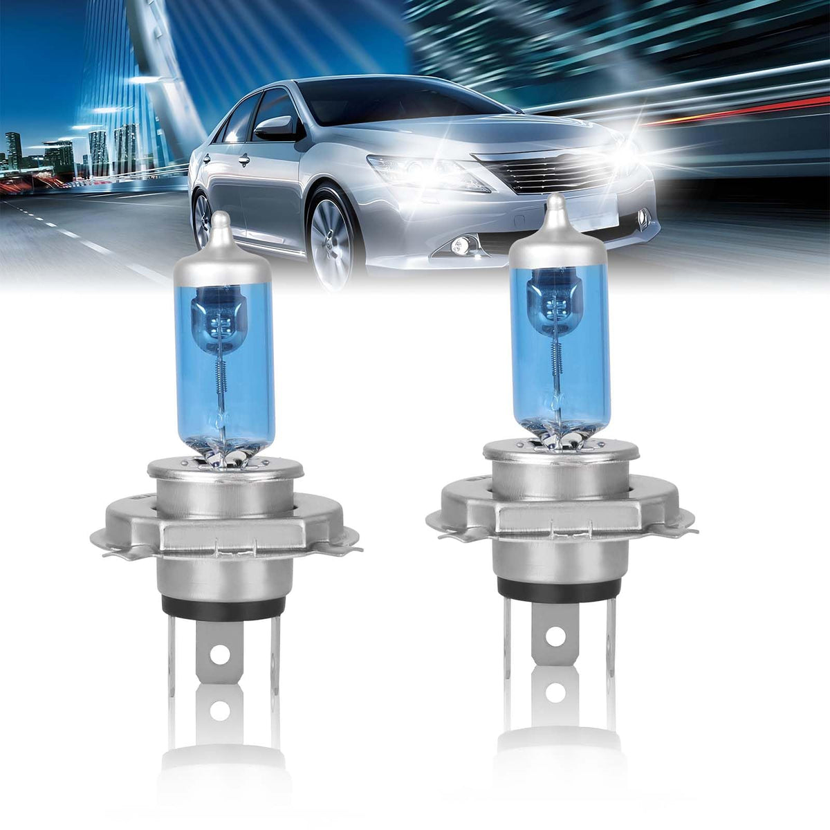 H4 Halogen Headlight Bulbs, Pack of 2 L66491