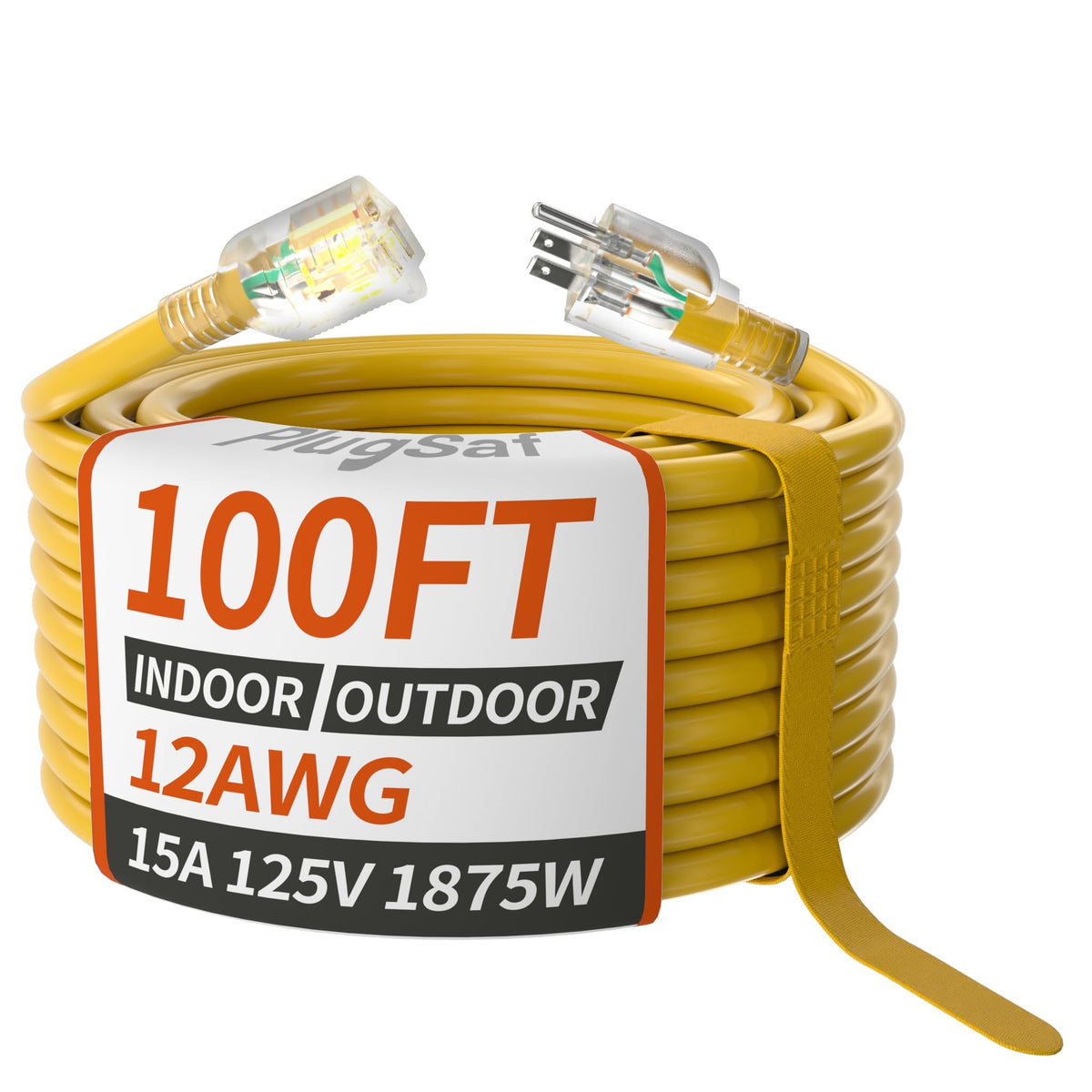 100ft 12/3 Outdoor Extension Cord Waterproof K952499