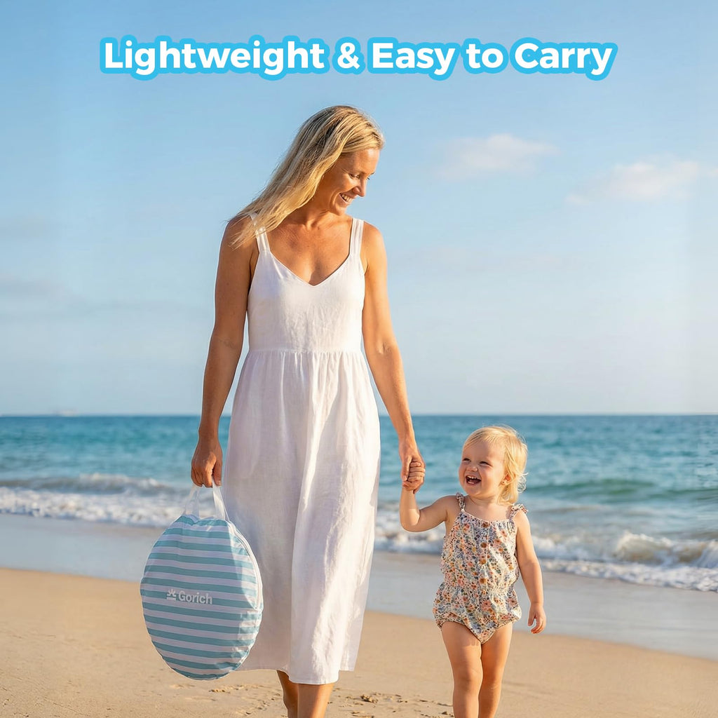 Pop Up Baby Beach Tent with UPF50+ UV Protection F51864