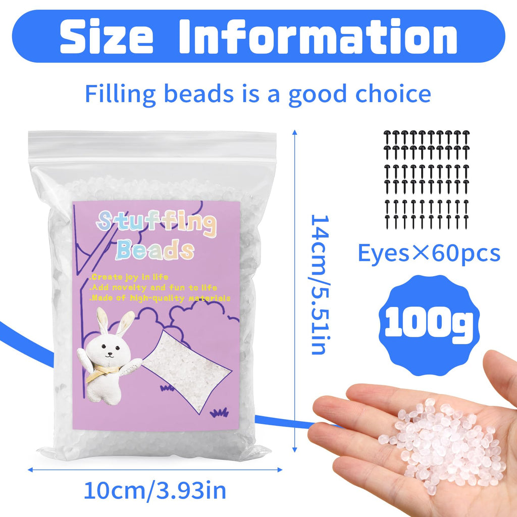100g Weighted Stuffing Beads C917388