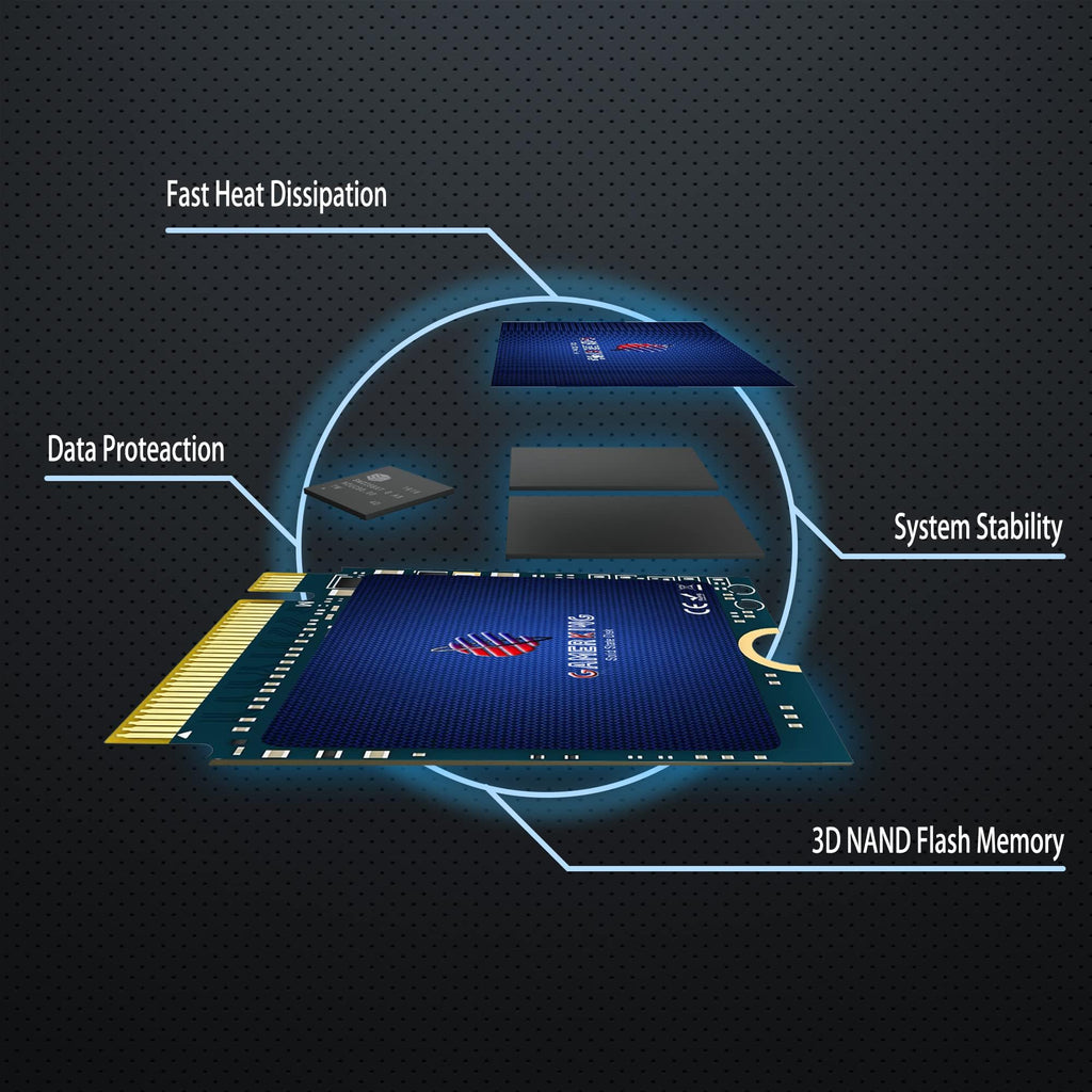 128GB M.2 2230 NVMe PCIe Gen 3.0X4 Internal SSD K263578