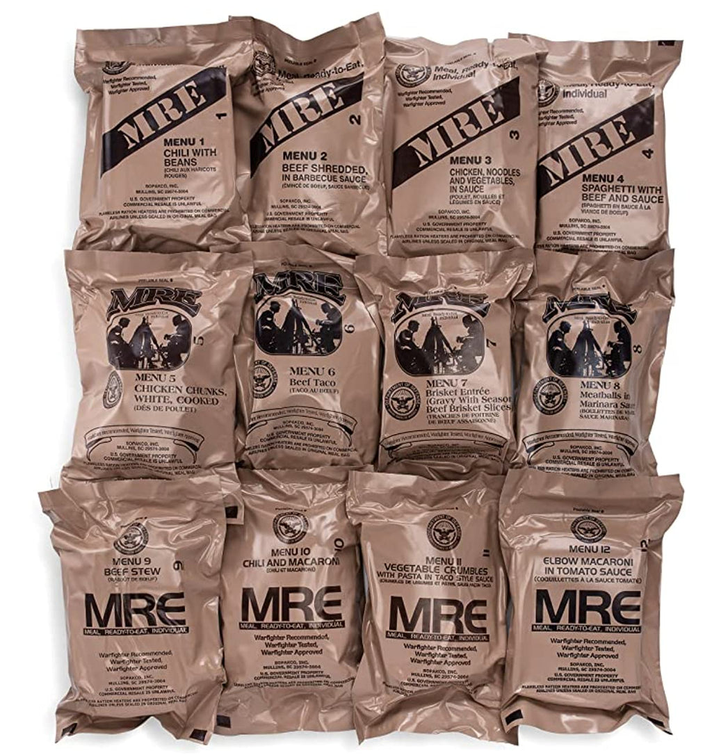 24ct MRE Meals Ready to Eat V481720