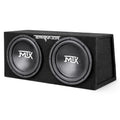 Dual 12" Subwoofers Loaded Enclosure Q9894
