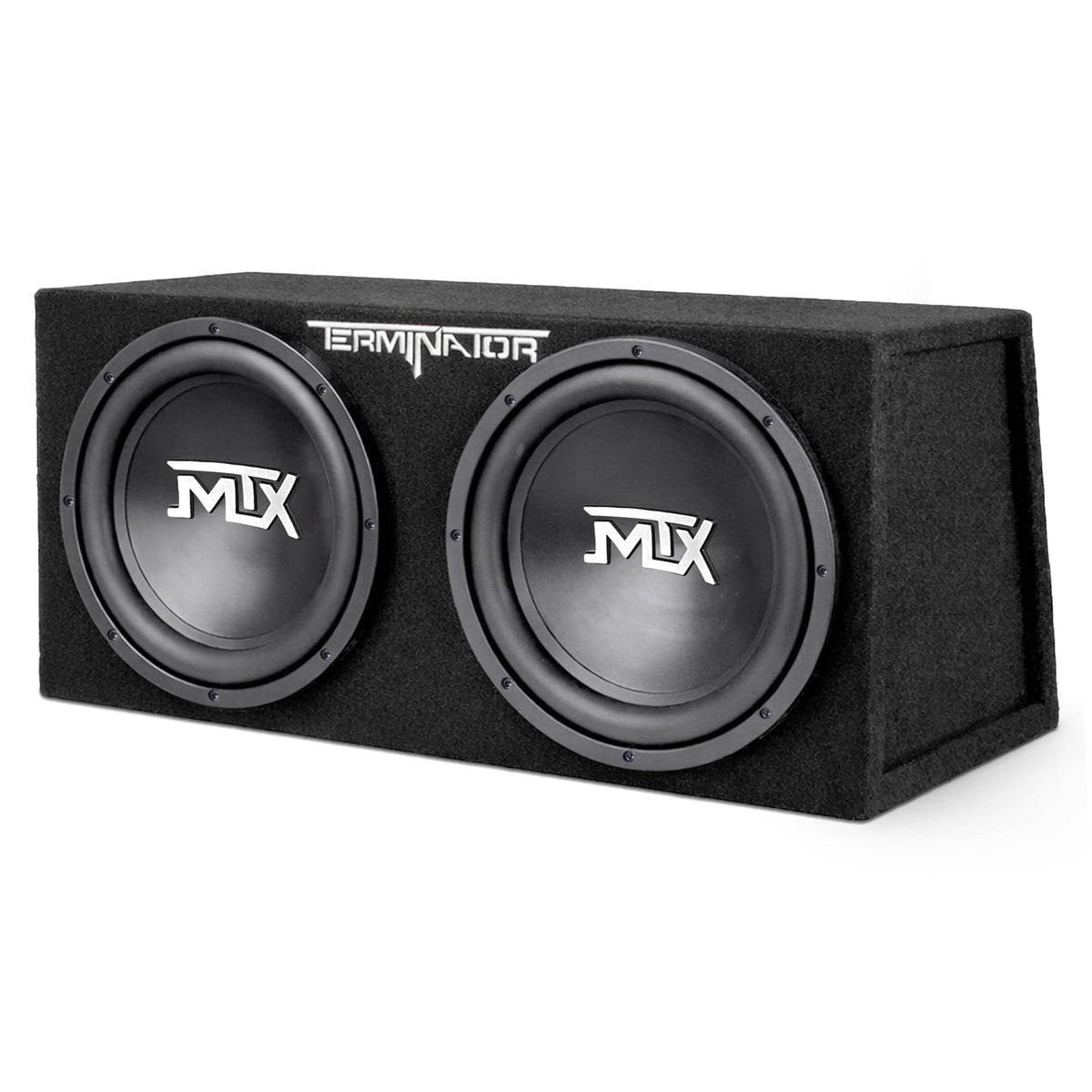 Dual 12" Subwoofers Loaded Enclosure Q9894