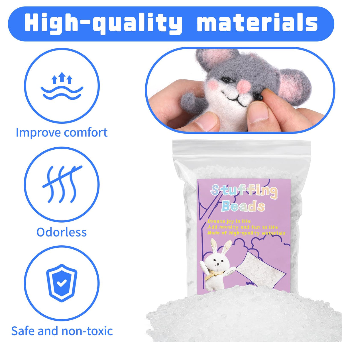 100g Weighted Stuffing Beads C917388