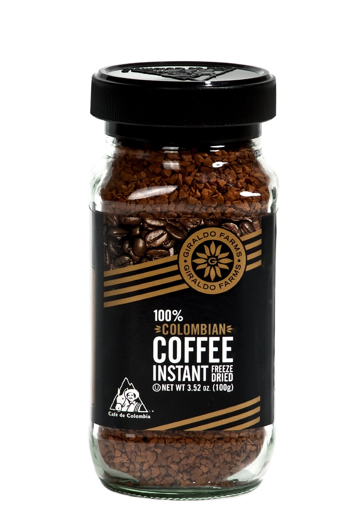 100% Colombian Instant Freeze-dried Coffee 3.5-Ounce Pack of 4 H559134