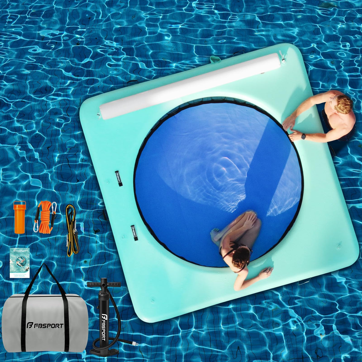 Inflatable Water Hammock 8 FT F2274