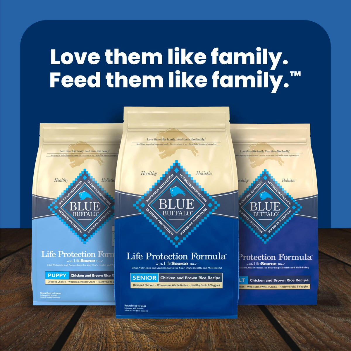 Chicken Senior 7+ Dry Dog Food, 15 lb R2026