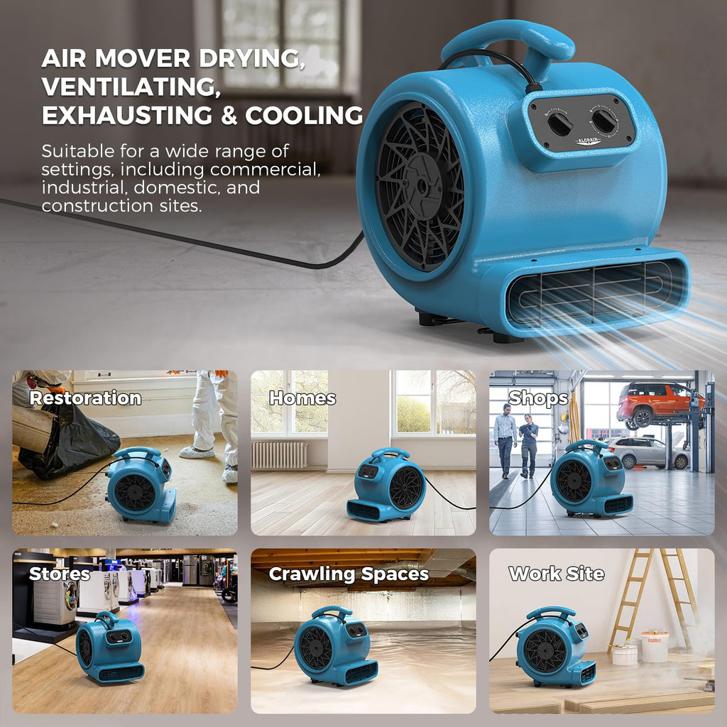 3 Speed Floor Drying Fan K585