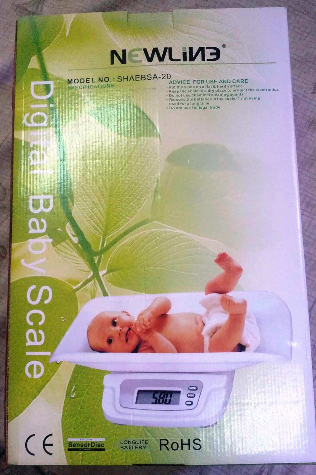 White Digital Baby Scale R207964
