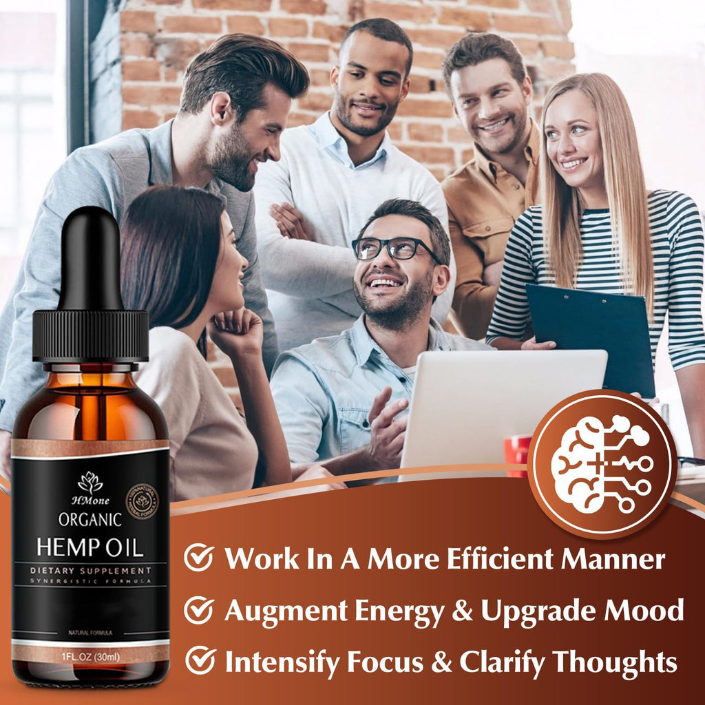 Hemp Oil 4 Packs CO2 Extract Drops E4515