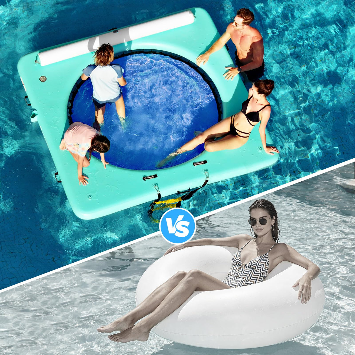 Inflatable Water Hammock 8 FT F2274
