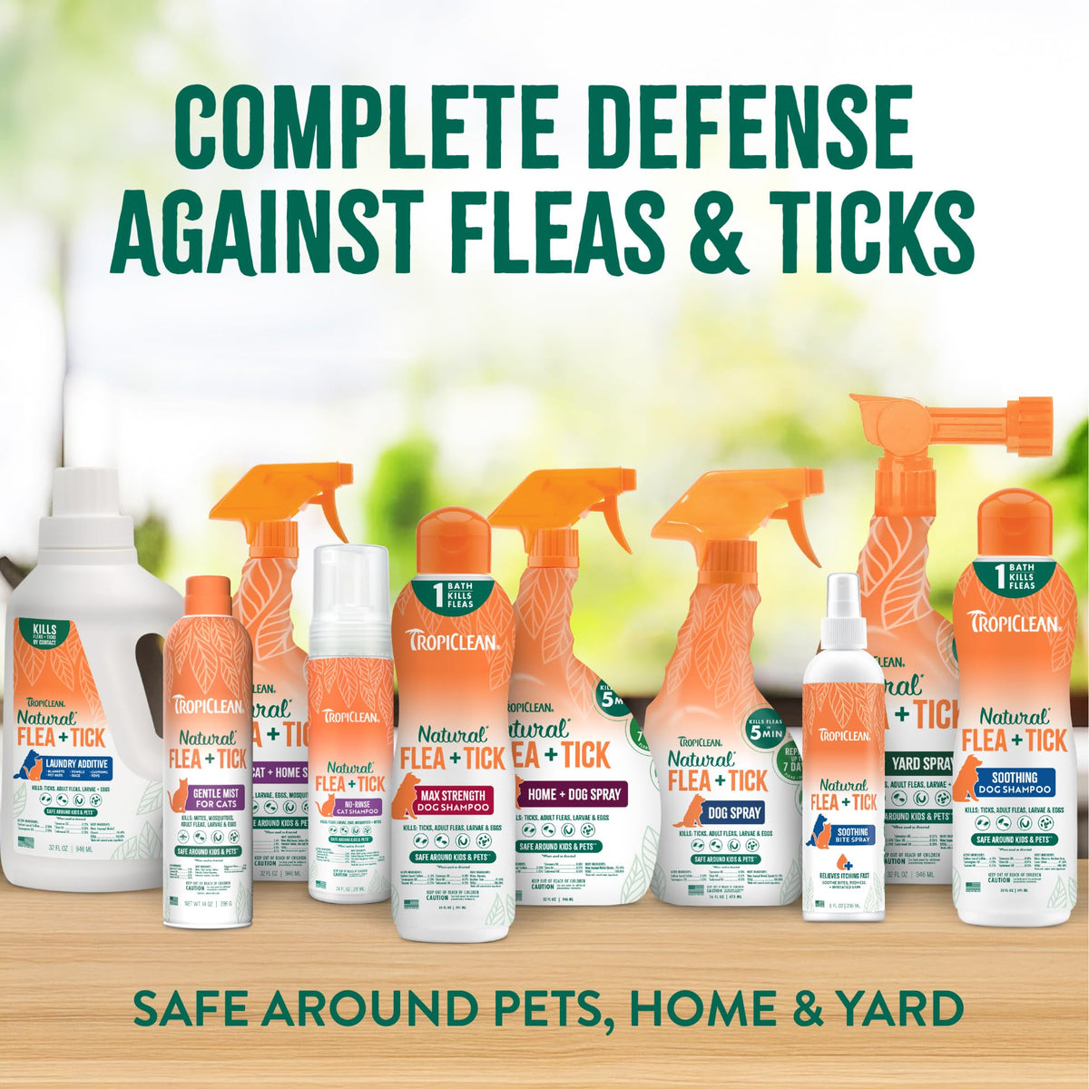 Waterless Flea and Tick Shampoo for Cats 7.4oz A6069