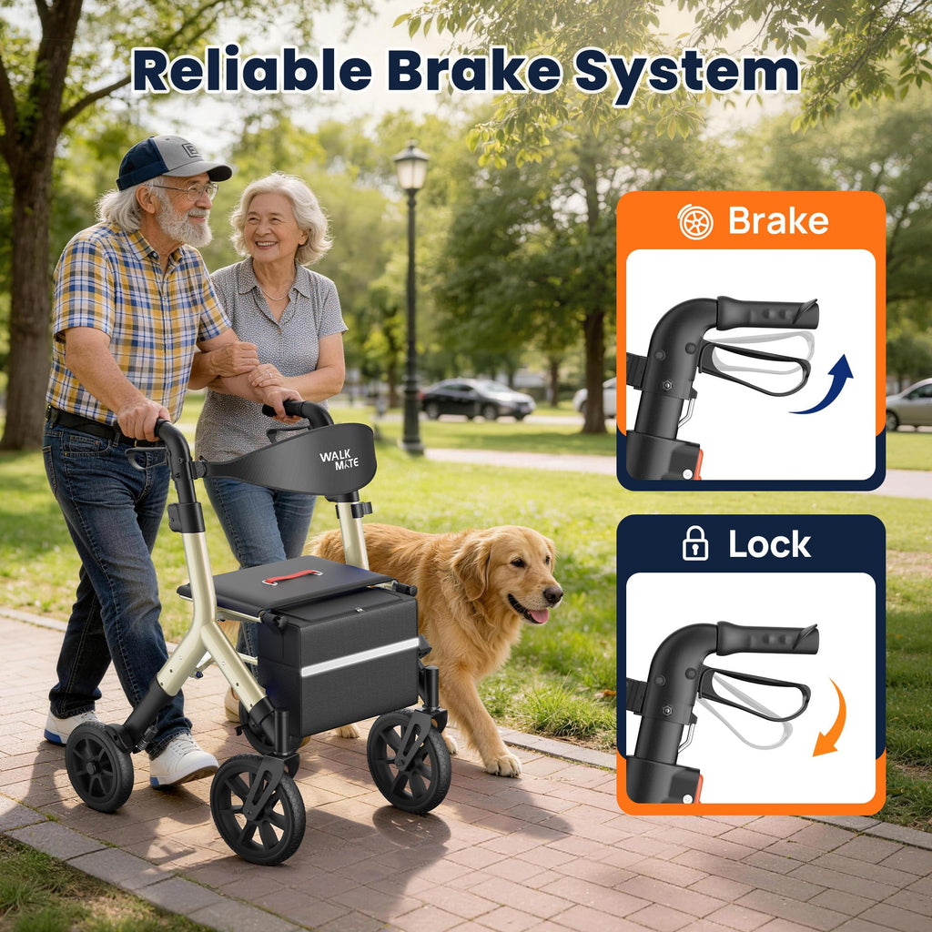 Rollator Walker with Seat V101779