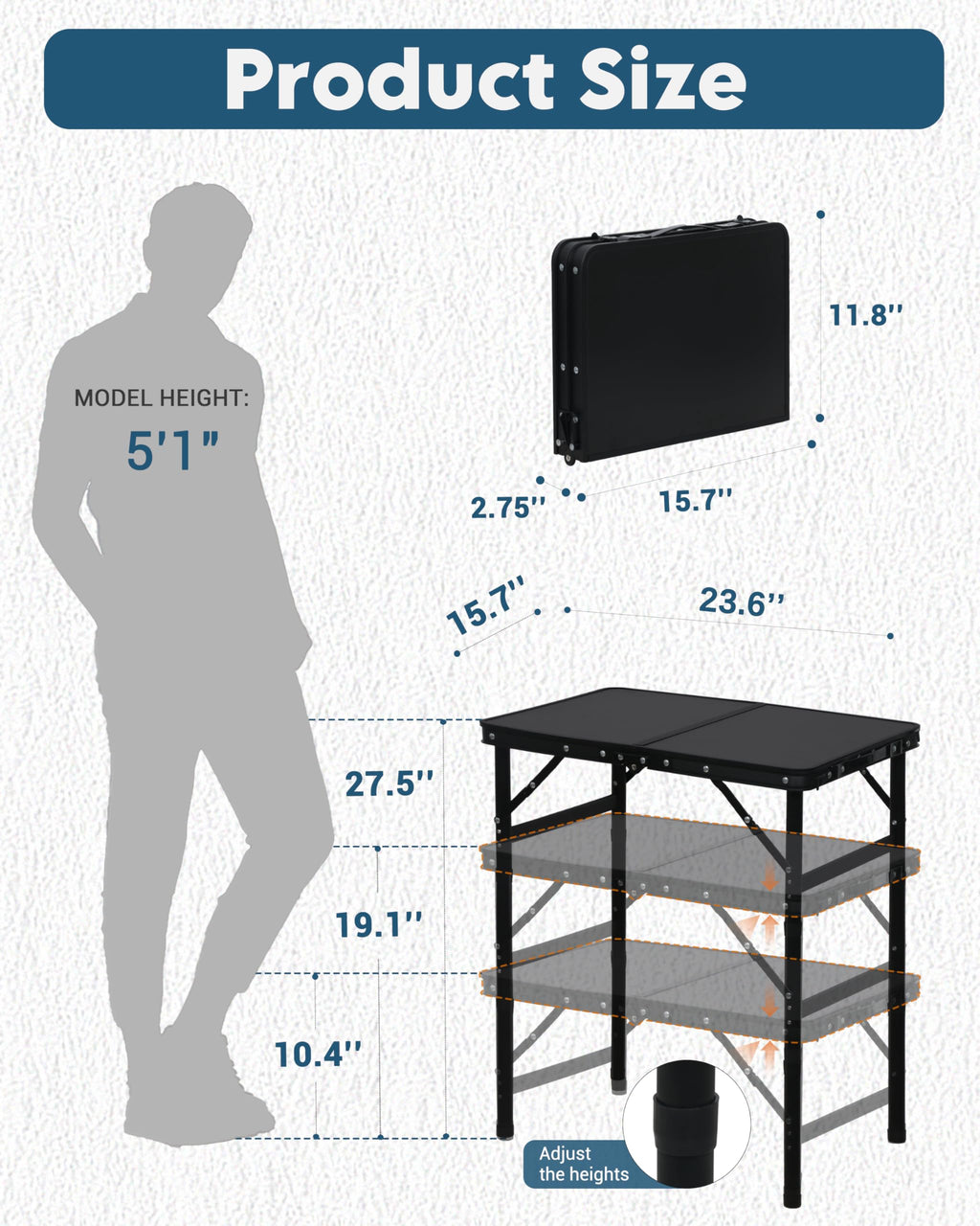 Small Folding Table C61222