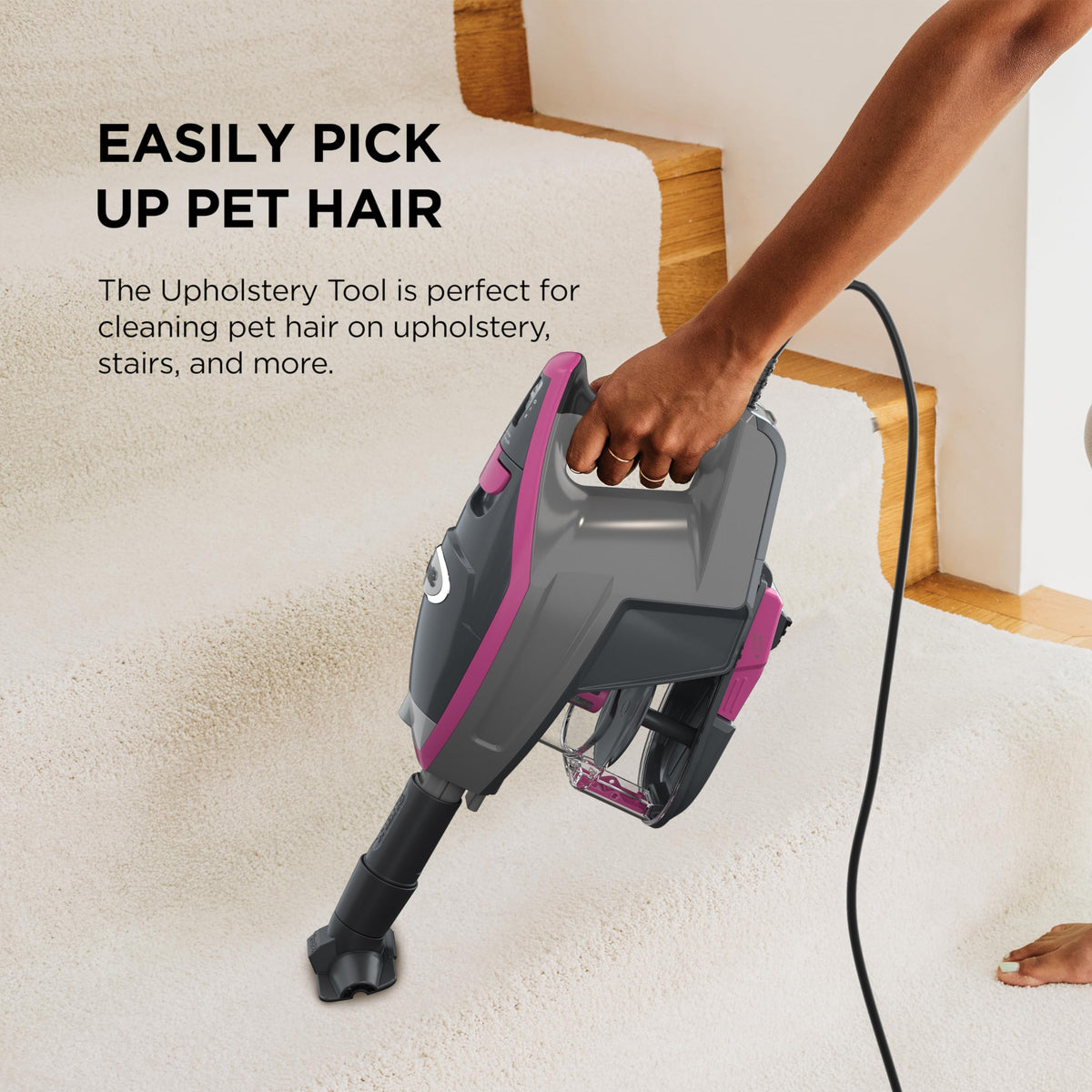 Corded Stick Vacuum with XL Cup Y50109