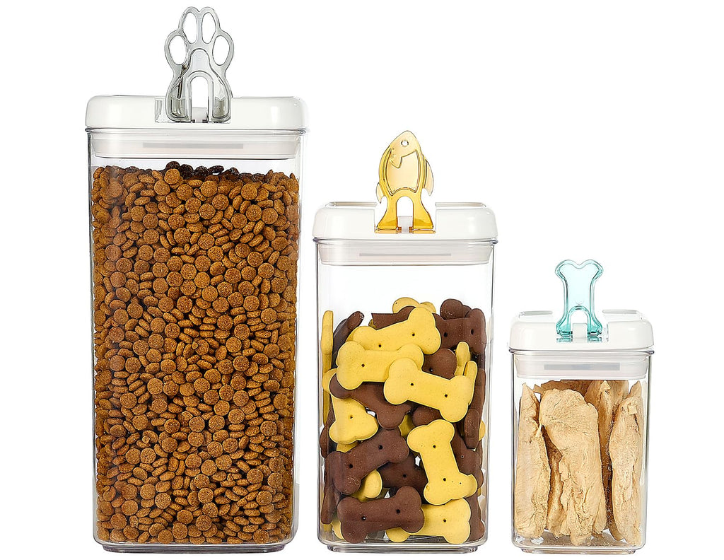 Airtight Pet Food Container with Flip Top Handles K31689