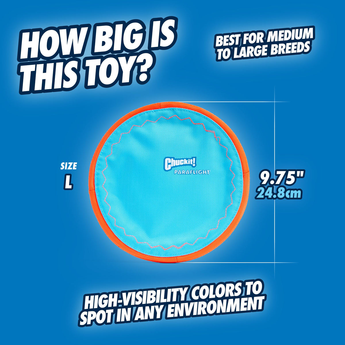 Flying Disc Dog Toy Large A275915