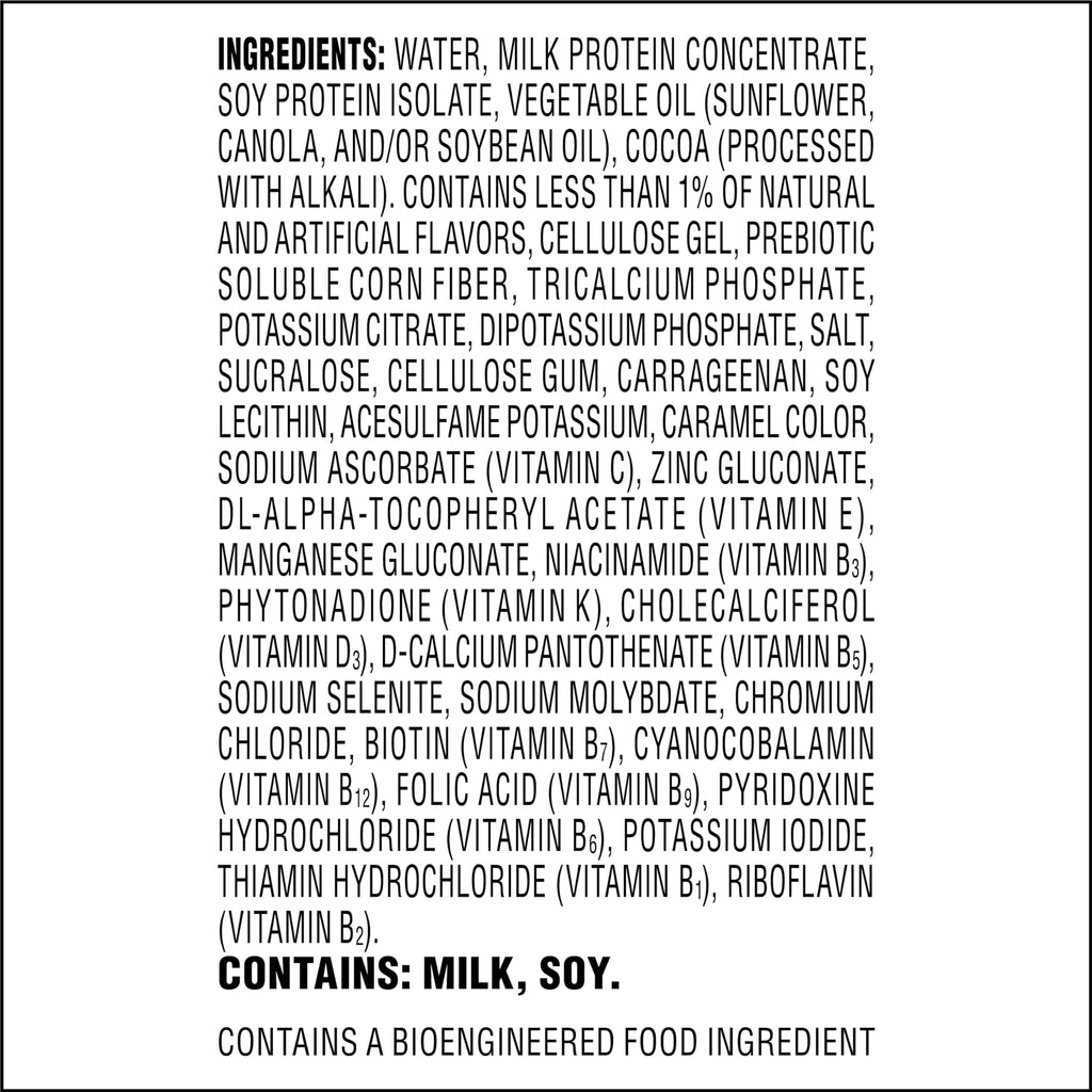 Creamy Chocolate Protein Shake, 23g Protein, 12 Count X808