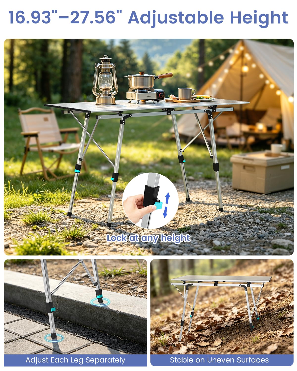 Aluminum Folding Camping Table O50943