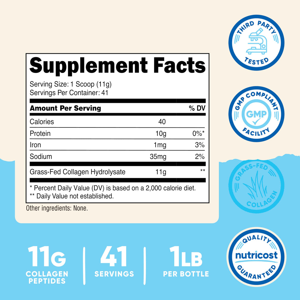 Collagen Peptides Powder 1LB Z60631