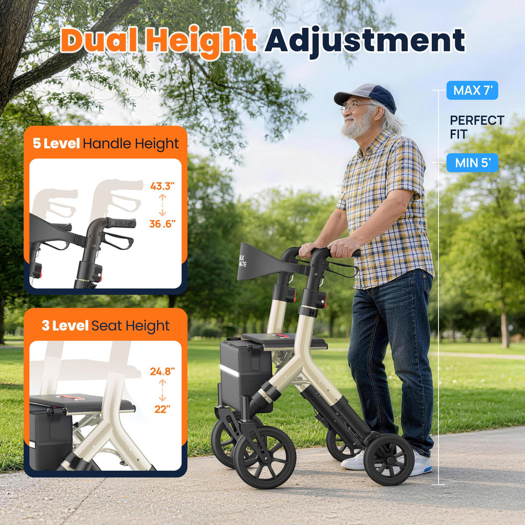 Rollator Walker with Seat V101779