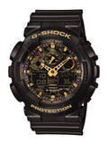 Camouflage Watch with Black Resin Band L5467