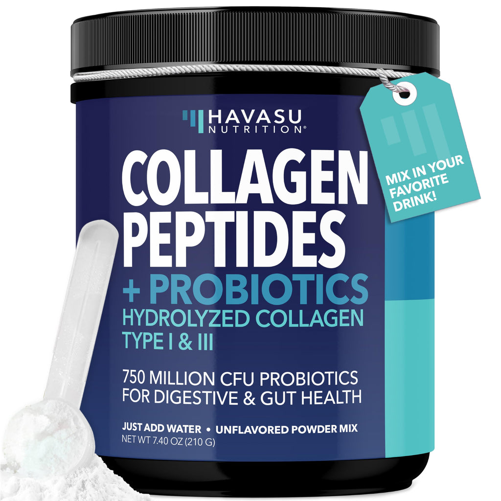 Unflavored Collagen Peptides Powder with Probiotics L28511
