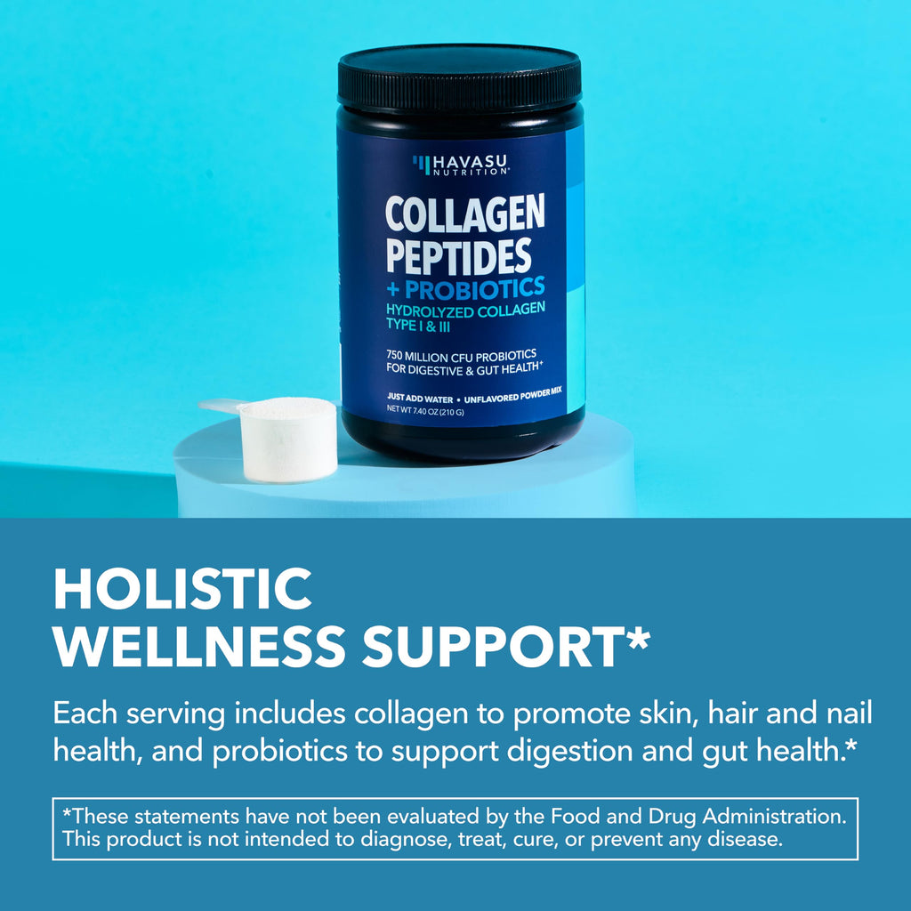 Unflavored Collagen Peptides Powder with Probiotics L28511