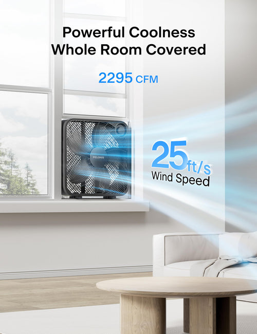 20 Inch 3 Speeds Box Fan S713
