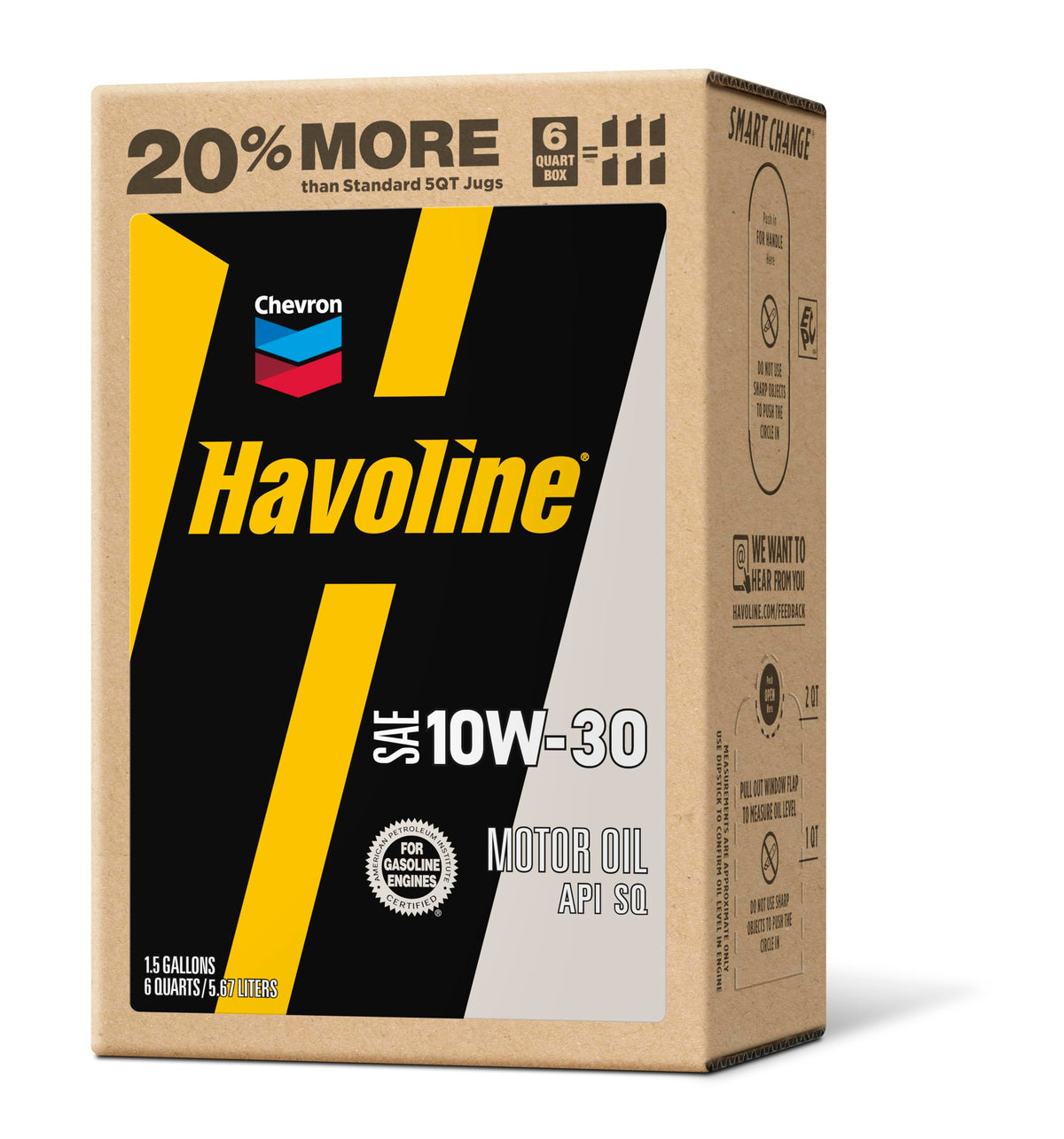 10W-40 Motor Oil 6 Quarts Pack of 2 C6831