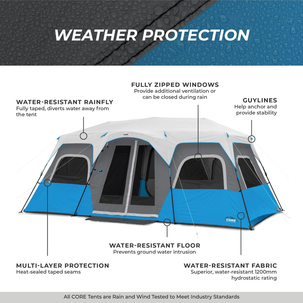 Instant Cabin Tents with LED Lights K910726